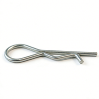 High Strength Galvanized R Clip Cotter Pin Rustproof Fastener for Automotive & Machinery Parts