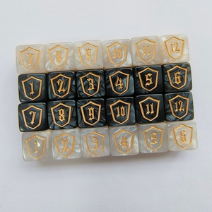 Dados Acrílicos D6 Adecuados para Juegos de Rol, Juego de Mesa Wanzhi, Fiesta, Dados Digitales de 6 Caras de 16 mm, Venta al por Mayor - Product Image 3