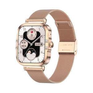 HK82 2025 Ladies Smart Watch 1.75 Inch AMOLED Screen NFC BT Call Blood Pressure Menstrual Monitor Waterproof IP67 Calendar - Product Image 1