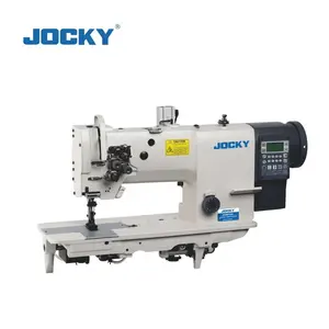 JK2561DD Direct drive double needle compound feed sewing machine textile