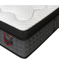 Matelas de lit de qualité supérieure en mousse à mémoire de forme orthopédique, emballé sous vide dans une boîte, matelas de taille king size, vente en gros