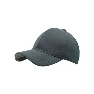 Gorra de Béisbol de 6 Paneles Unisex, Color Sólido, Tela de Sarga, Cierre Trasero Ajustable, Gorra Casual para Adultos - Product Image 1