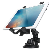 Support universel de tablette de voiture, porte-tablette, ventouse, pour pare-brise, tableau de bord, mur de cuisine, pour iPad/Galaxy Tab