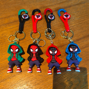 Llavero Explosivo de Spider-Man de <span class=keywords><strong>Marvel</strong></span>, Estilo Lindo, de Gel de Silicona, Colgante de Dibujos Animados, Regalo de Negocios - Product Image 4