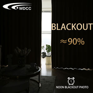 Rideaux de draperie occultants incurvés de pli d'ondulation de salon d'hôtel - Product Image 3