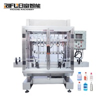 Machine de remplissage de liquide quantitatif, bouteille de savon à détergent automatique antidéflagrant à 8 têtes