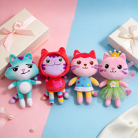 Nouvelle Peluche Anime Transfrontalière Chat Coquin, Chat à Quatre Pattes, Chat en Boîte et Maison de Poupée Fée des Fleurs