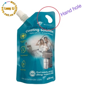 Tùy Chỉnh In Stand-up Góc <span class=keywords><strong>Spout</strong></span> <span class=keywords><strong>Pouch</strong></span> Nhà Máy Bán Buôn Cho Bia Rượu Sâm Banh Chất Lỏng Bột Chất Lỏng Cho Giặt Chất Tẩy Rửa - Product Image 6