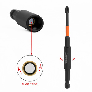 S2 Steel Phillips <b>Screwdriver</b> <b>Bit</b> <b>Set</b> 6 Pcs Magnetic 150Mm Industrial Grade For Electric Drill - Product Image 2