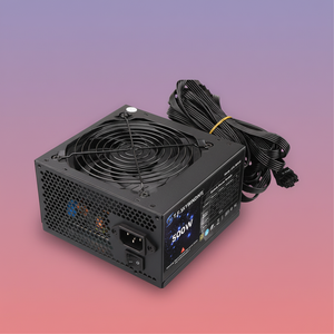 พาวเวอร์ซัพพลาย ATX 500W จากโรงงานโดยตรง พัดลมระบายความร้อน 12 ซม. รองรับแรงดันไฟฟ้าเต็มช่วง PSU รุ่นใหม่ คุณภาพสูง สำหรับเดสก์ท็อป มีสินค้าในสต็อก ประสิทธิภาพสูง 80+ - Product Image 1