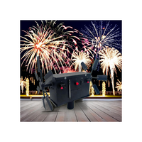 Machine à feux d'artifice à effet de scène Stageli, moulin à vent à double roue, feux d'artifice froids, adaptée aux célébrations de mariage, aux festivals