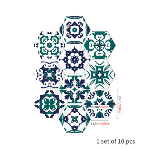 Adesivi da parete in mattoni di fiori impermeabili resistenti all'usura <span class=keywords><strong>piastrelle</strong></span> in ceramica <span class=keywords><strong>per</strong></span> soggiorno in <span class=keywords><strong>PVC</strong></span> <span class=keywords><strong>per</strong></span> uso centro commerciale - Product Image 1