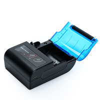 Imprimante Thermique Portable Économique pour Codes-Barres Android Tout-en-un 58mm, Mini Imprimante Thermique Mobile MP-58MINI