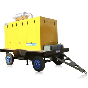 Portable 80kw 100kw 200kw 300kw silent diesel Generator 3 phase or single phase for industry or home use