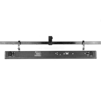 Profesional 24*4W RGBW IR baterai DMX LED Bar IP 65 tahan air untuk panggung Dj pesta acara pencahayaan