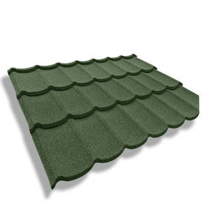 Teja de tejado clásica del metal revestido de la piedra de <span class=keywords><strong>Tudor</strong></span> 1340*420*0,5 m con estabilidad fuerte - Product Image 4