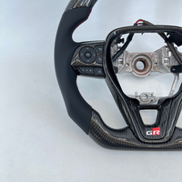 Volante de Fibra de Carbono Personalizable Profesional RPPF para Toyota Corolla / Corolla XRS con Línea de Franja Roja