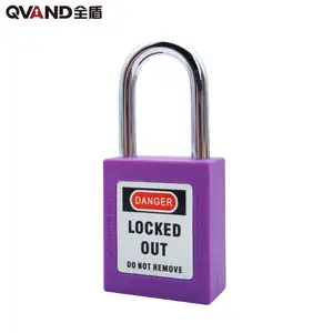 قفل الوقوف الأحمر QVAND 38 مم أمان مفتاح على شكل عين الاختيار أجهزة قفل من أوشا لوتو عزل