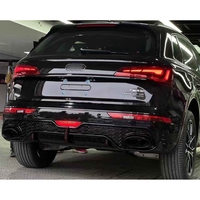 Prix Direct Usine Pièces Auto Diffuseur de Pare-chocs Arrière Lifting Q5 SQ5 Lèvre Arrière et Sortie d'Échappement RSQ5 pour Audi Q5 FY SUV 2018-2024