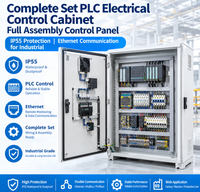 Ensemble complet de coffret de commande électrique PLC, panneau de commande assemblé, protection IP55, communication Ethernet pour l'industrie