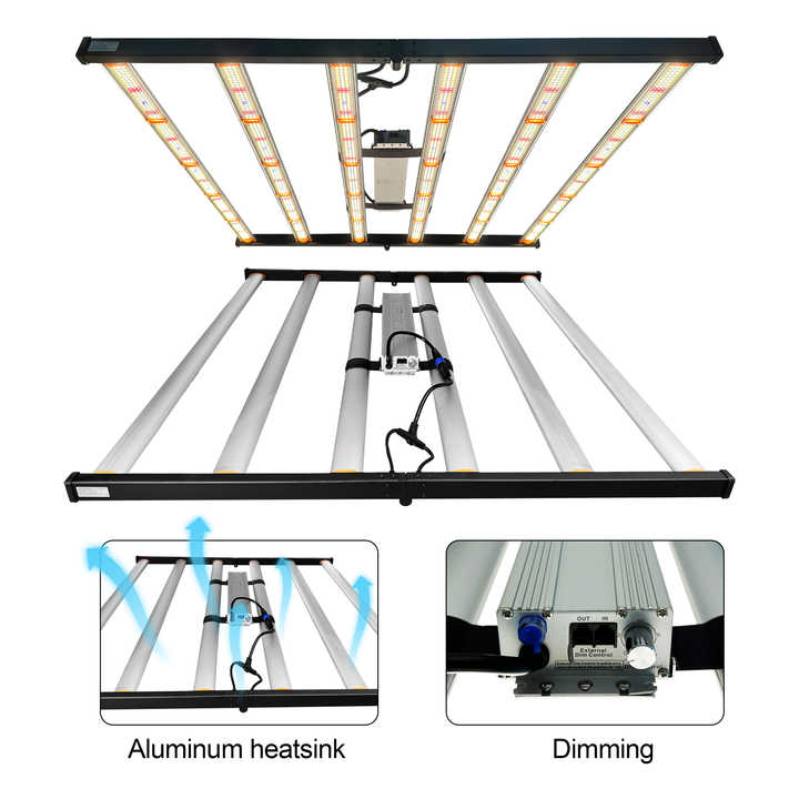 Redfarm Fast Shipping Led Strip 4x4 Light Grow Board 650w Lm301h 650 ...