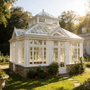 Serre en fer forgé personnalisée MILY, serre victorienne, gazebo en fer à vendre - Product Image 3