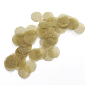 60 Lưới Vòng Tùy Chỉnh Thép Không Gỉ Brass Thuốc Lá Bộ Lọc Khói Ống Màn Hình Bộ Lọc Cho Thuốc Lá Phụ Kiện - Product Image 4