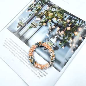 Cinta para el pelo de satén, 1cm de ancho, estilo de moda, 1cm, venta al por mayor - Product Image 2