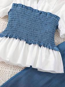 Boutique de mode tendance pour l'été, accessoires et vêtements pour filles de 8, 9, <span class=keywords><strong>10</strong></span> et 12 <span class=keywords><strong>ans</strong></span>, ensemble chemisier et <span class=keywords><strong>pantalon</strong></span> pour adolescentes - Product Image 5