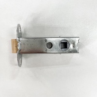 Serrure de porte à ressort à languette unique en alliage de zinc européen 50 mm 60 mm 70 mm, ensemble de serrure à haute sécurité, corps de serrure à pêne dormant