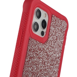Accesorios de Protección para Móviles al por Mayor, Funda de Teléfono de TPU con Perlas y Diamantes de Imitación para <span class=keywords><strong>iPhone</strong></span> 11 <span class=keywords><strong>12</strong></span> Pro Max - Product Image 3
