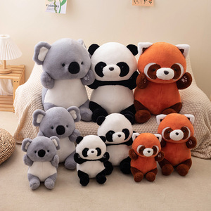 Basso MOQ all'ingrosso <span class=keywords><strong>Panda</strong></span> farciti di dimensioni personalizzate grandi grandi grandi e grandi simpatici giocattoli morbidi <span class=keywords><strong>Panda</strong></span> Kawaii - Product Image 6