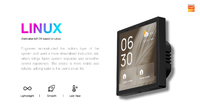 Panneau de contrôle de la domotique intelligente de 4 pouces avec Alexa et Zigbee Passerelle alimentée par USB Contrôle vocal Écran IPS pour hôtels