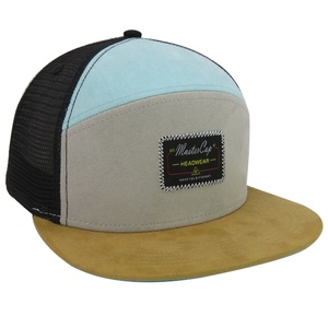 Thiết kế mới nắp Snapback lưới 6 Bảng với vành phẳng đẹp - Product Image 2