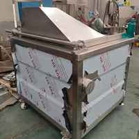 Friteuse automatique à gaz pour crevettes et falafels, équipement de friture profonde pour usine alimentaire