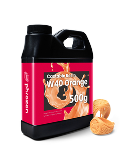 Resina Fundible Phrozen W40 Naranja 500g para Impresora 3D de Resina, Impresora 3D LCD UV 405nm, Máquina de Impresión 3D - Product Image 2