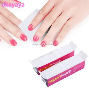 Toallitas para uñas sin pelusa, removedor de esmalte de Gel, almohadillas de algodón seco, para salón de belleza