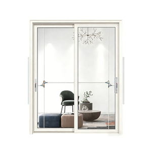 Puerta Corredera para Oficina, Insonorizada 40dB, Marco de Aleación de Titanio-Magnesio, Doble Vidrio Templado, Antirrobo, para Bodega - Product Image 4