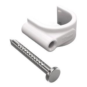 <span class=keywords><strong>Grapas</strong></span> de <span class=keywords><strong>Cable</strong></span> gris de alta calidad para cableado eléctrico <span class=keywords><strong>Cable</strong></span> de pared Clip de alambre Grapa de soporte plano Excelentes sujetadores - Product Image 5