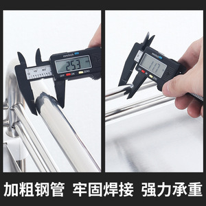 รถเข็นแพทย์สแตนเลส Kang Key ขนาด 50x40x60 ซม. 3 ชั้น พร้อมลิ้นชัก รถเข็นโรงพยาบาล - Product Image 5