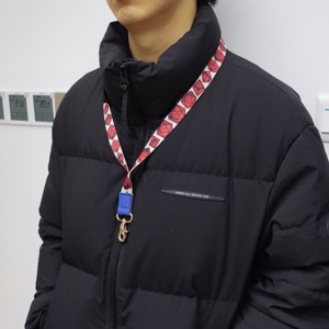 Giá rẻ thêu có thể điều chỉnh chiều dài ID chủ thẻ Polyester dây với Retractable Reel - Product Image 5