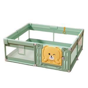 Parc en plastique au design moderne avec ouverture de <span class=keywords><strong>porte</strong></span> Clôture de sécurité pour enfants bon marché pour chambre à coucher, parc et usage extérieur - Product Image 1