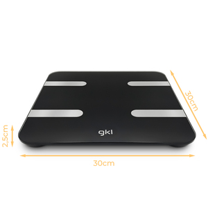Báscula Digital Fitblue300 Negra, 58.6 kg, Medición de Grasa Corporal, Báscula Inteligente con Conectividad a Aplicación Móvil para Seguimiento de Salud - Product Image 4