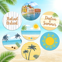 Sous-verres ronds en carton absorbant 60 pt, vente en gros, sous-verres en papier pour bar, sous-verres à bière pour boissons