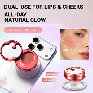 Colorete en Crema Magnético para Labios y <span class=keywords><strong>Mejillas</strong></span>, Doble Uso, con Brillo Cremoso, Pigmento Hidratante, Mezcla Natural Sedosa, Marca Privada - Product Image 1