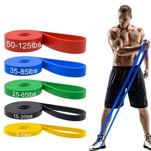 Bandes de Résistance Robustes Bellewins 5-125LB pour Entraînement Complet du Corps, Bandes d'Assistance pour Tractions, Musculation et Étirements - Product Image 1