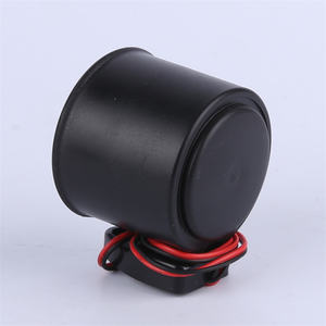 Alarme électronique portable haute puissance à vente chaude, sirène de sécurité extérieure noire, étanche, haut décibel, klaxon piézo, alarmes - Product Image 4