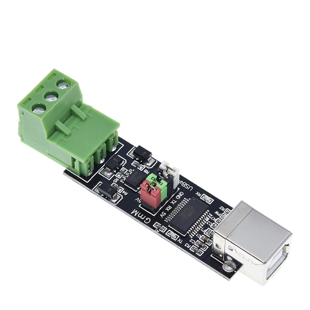 TZT  USB 2.0 to TTL RS485 Serial Converter Adapter FTDI Module FT232RL SN75176 Double Function Double for protection Top Sale