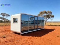 Cabane Apple préfabriquée sur mesure, design empilable pour projets hôteliers et de complexes touristiques multi-appartements