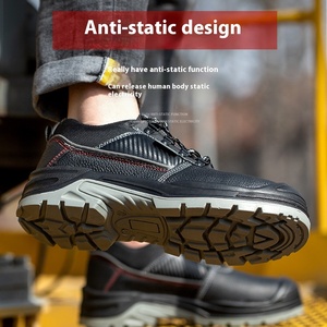Scarpe da Lavoro Industriali S3 con Punta in Acciaio, Suola in PU, Antistatiche, Certificate OEM, Produzione all'Ingrosso - Product Image 5